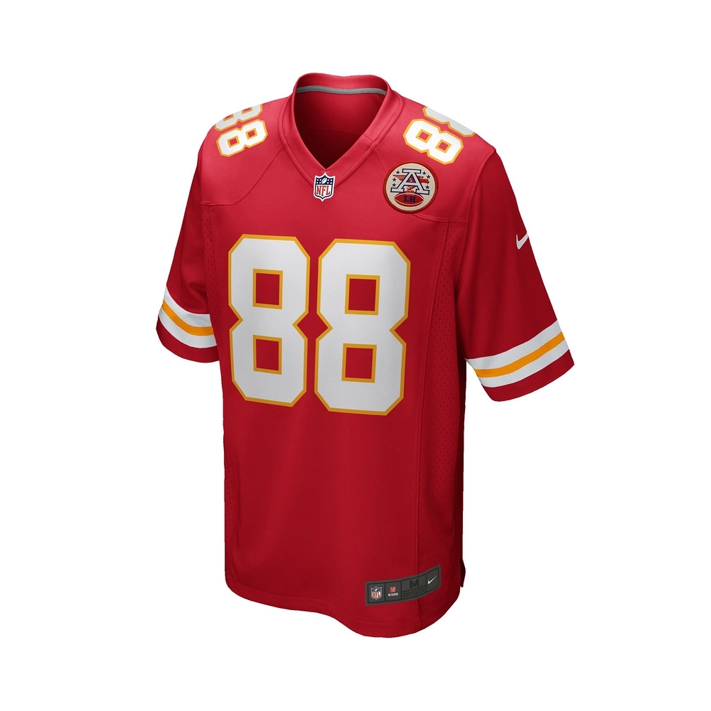 Mens Kansas City Chiefs Tony Gonzalez Red Game Retired Player Jersey