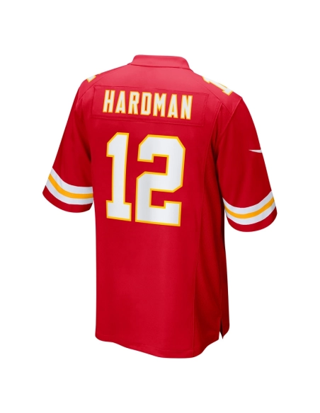 Mens Kansas City Chiefs Mecole Hardman Red Game Jersey