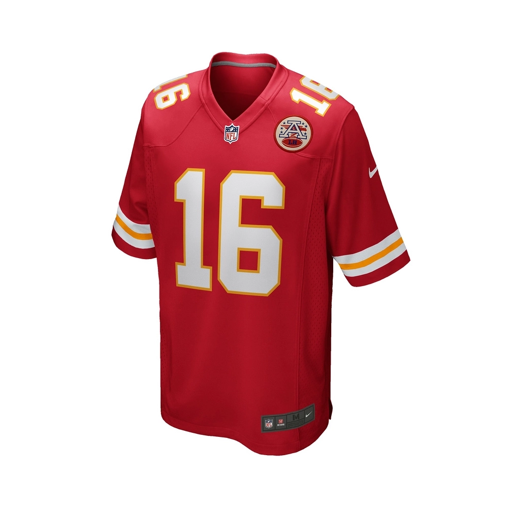 Mens Kansas City Chiefs Len Dawson Red Game Retired Player Jersey