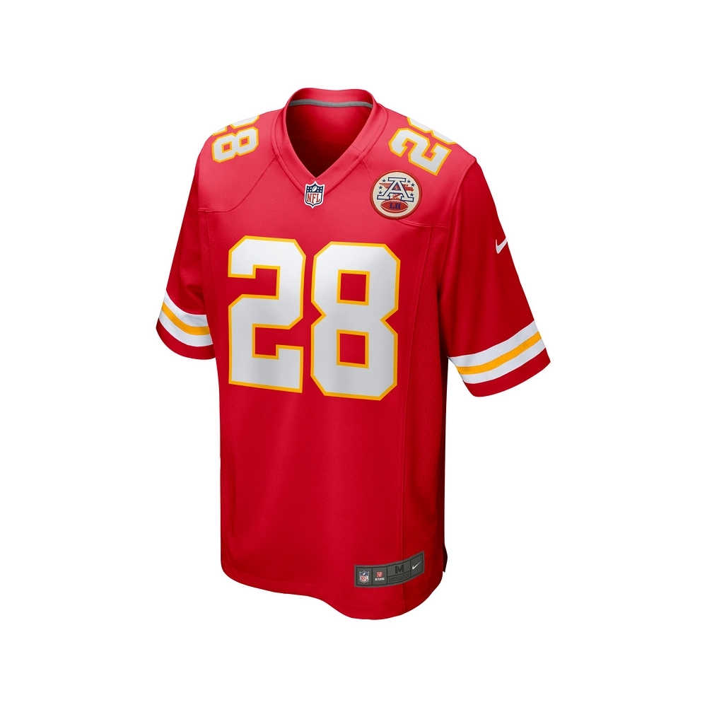 Mens Kansas City Chiefs Keith Taylor Red Team Game Jersey