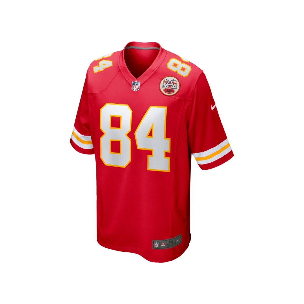 Mens Kansas City Chiefs Justin Watson Red Game Player Jersey
