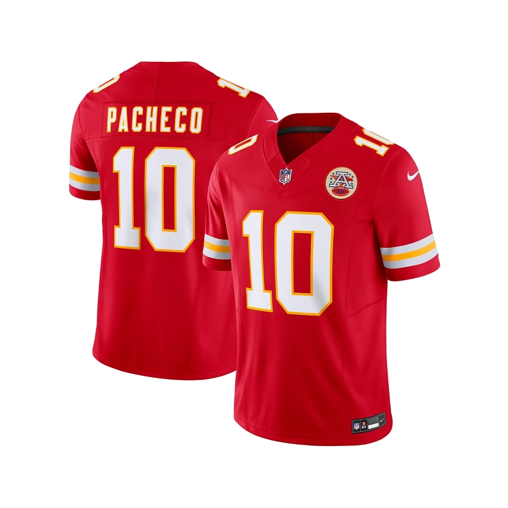 Mens Kansas City Chiefs Isiah Pacheco Red Vapor F.U.S.E. Limited Jersey