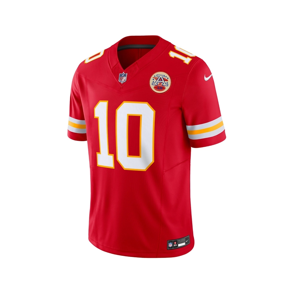 Mens Kansas City Chiefs Isiah Pacheco Red Vapor F.U.S.E. Limited Jersey