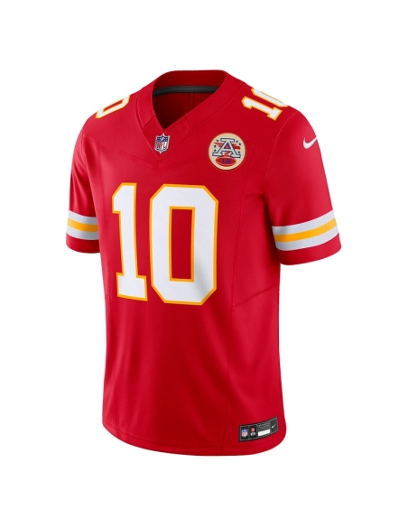 Mens Kansas City Chiefs Isiah Pacheco Red Vapor F.U.S.E. Limited Jersey