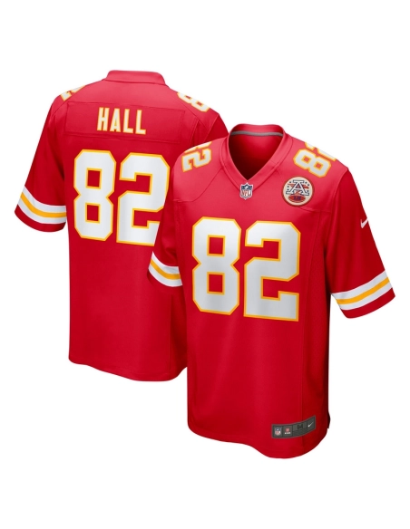 Mens Kansas City Chiefs Dante Hall Red Retired Player Game Jersey