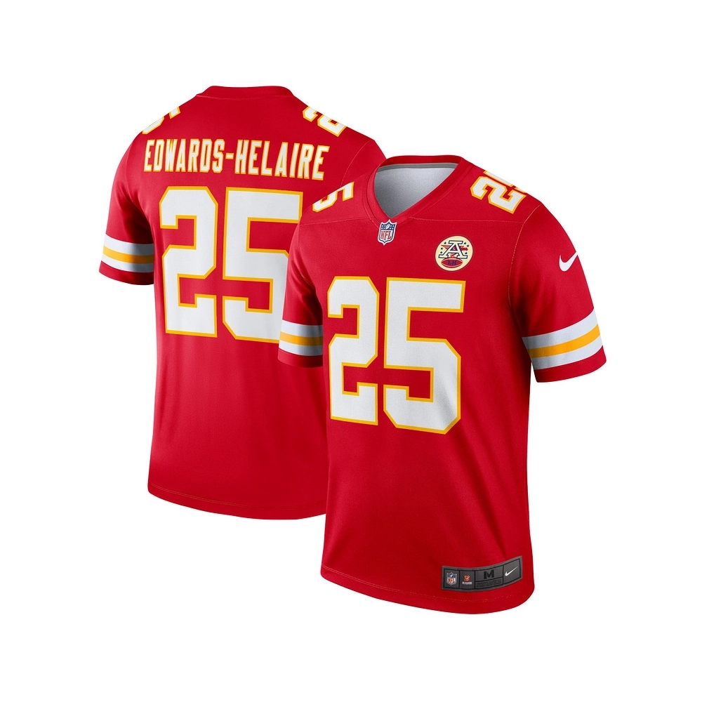 Mens Kansas City Chiefs Clyde Edwards-Helaire Red Legend Jersey