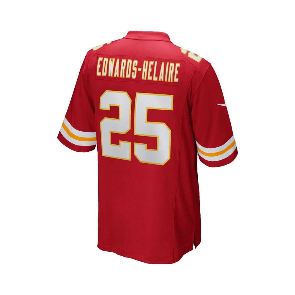Mens Kansas City Chiefs Clyde Edwards-Helaire Player Game Jersey