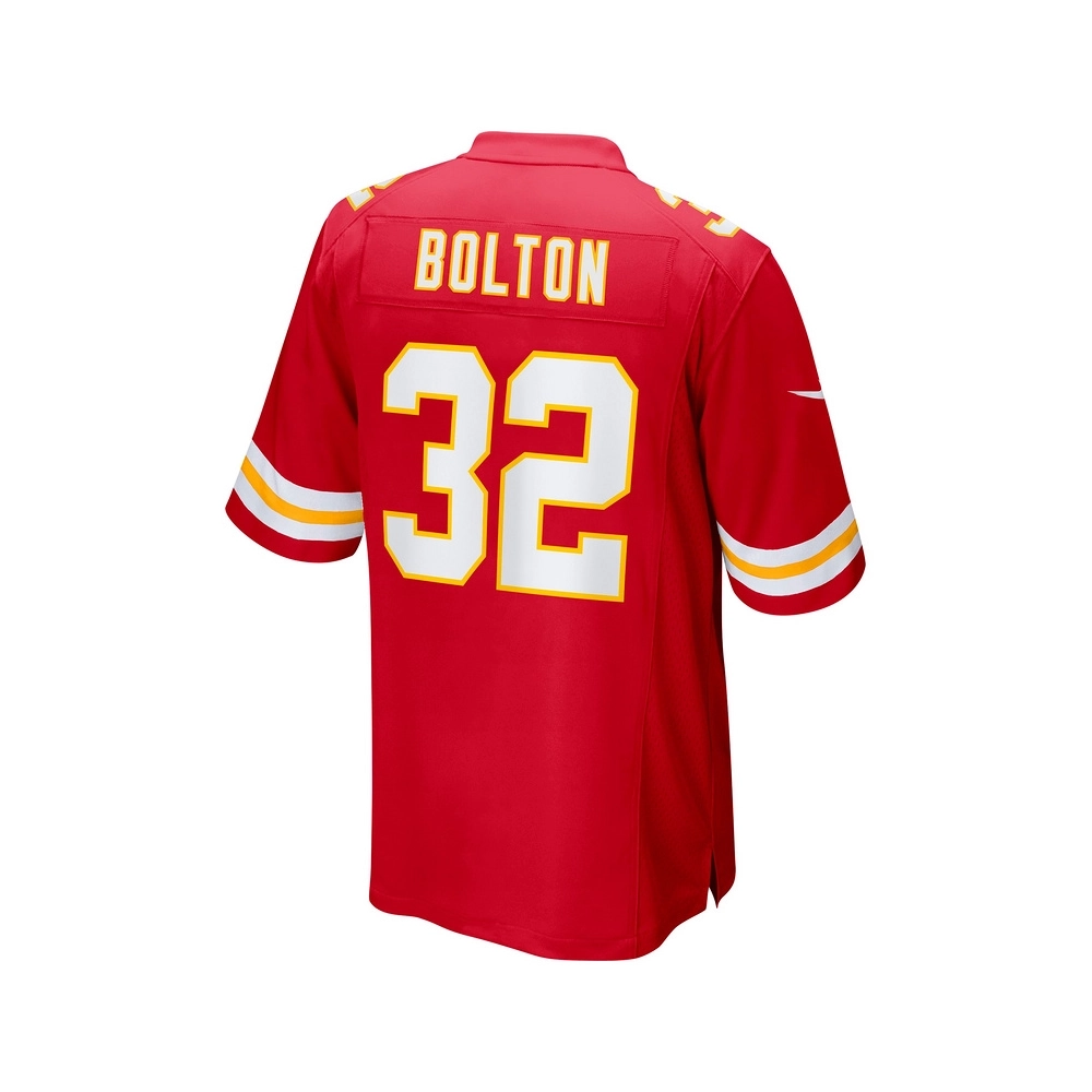 Mens Kansas City Chiefs BoltonRed Game Jersey