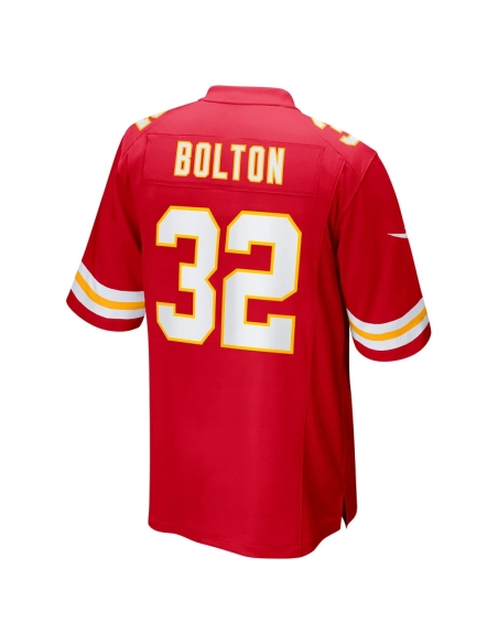 Mens Kansas City Chiefs BoltonRed Game Jersey