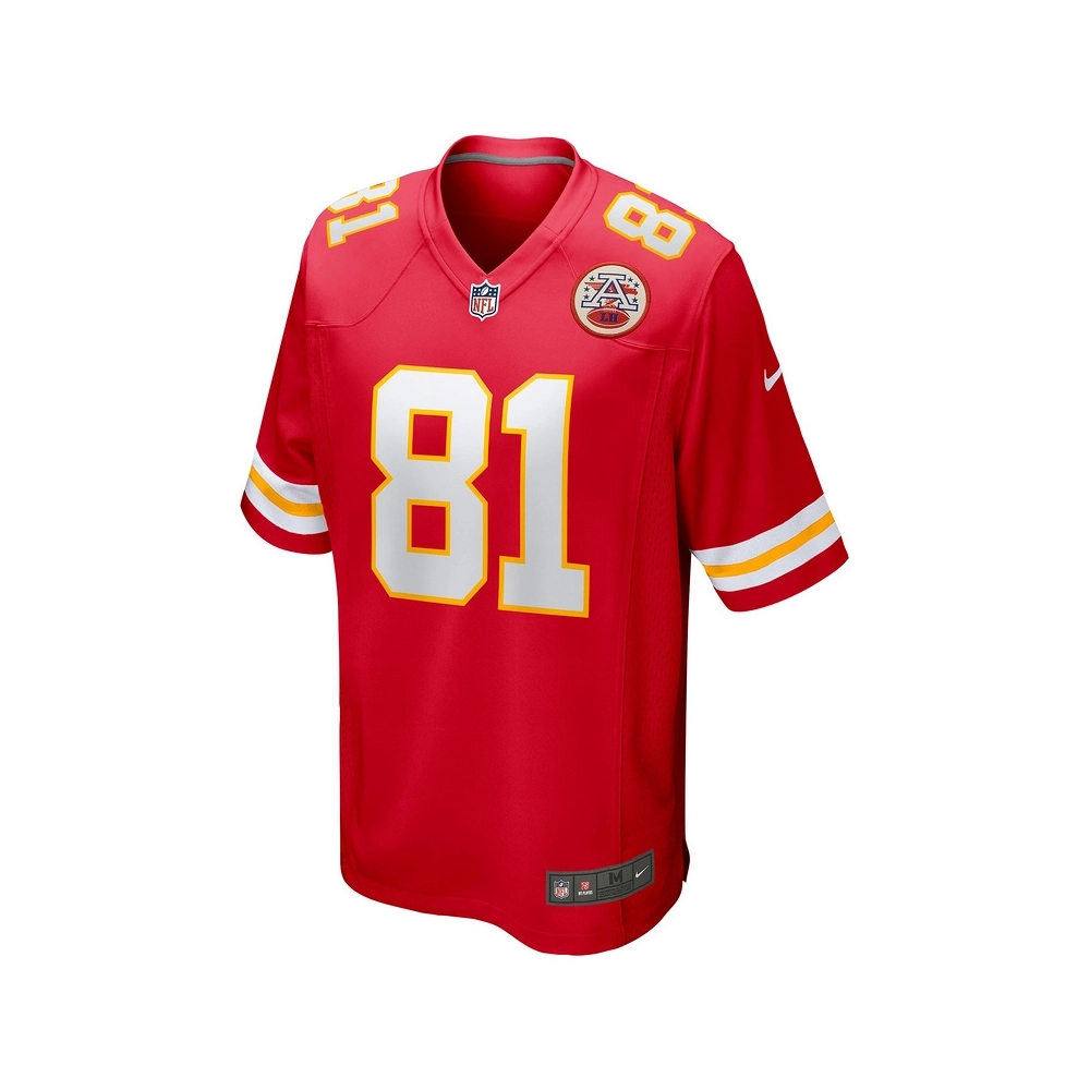 Mens Kansas City Chiefs Blake Bell Red Game Player Jersey