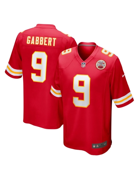 Mens Kansas City Chiefs Blaine Gabbert Red Game Jersey