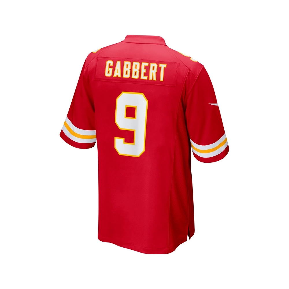 Mens Kansas City Chiefs Blaine Gabbert Red Game Jersey