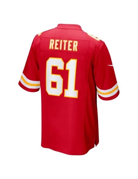 Mens Kansas City Chiefs Austin Reiter Red Game Player Jersey