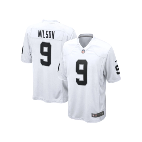 Mens Las Vegas Raiders Tyree Wilson White Game Jersey