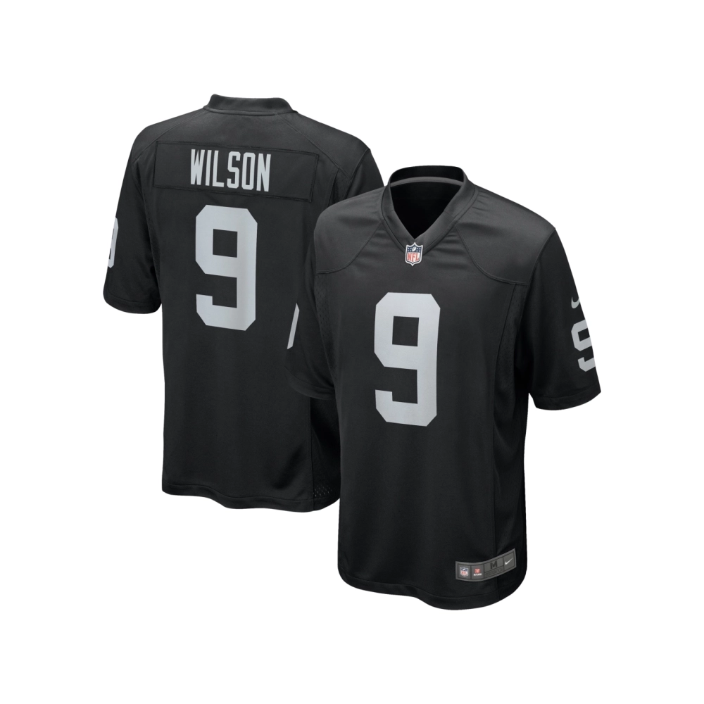 Mens Las Vegas Raiders Tyree Wilson Black 2023 NFL Draft First Round Pick Game Jersey