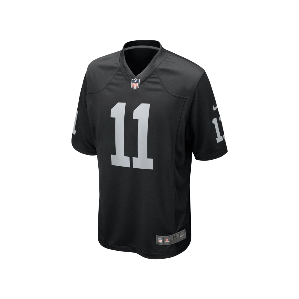 Mens Las Vegas Raiders Tre Tucker Black Team Game Jersey