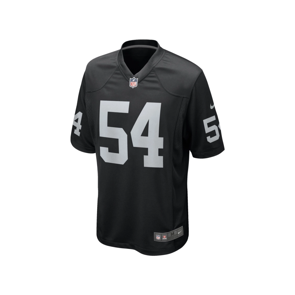 Mens Las Vegas Raiders Netane Muti Black Team Game Jersey