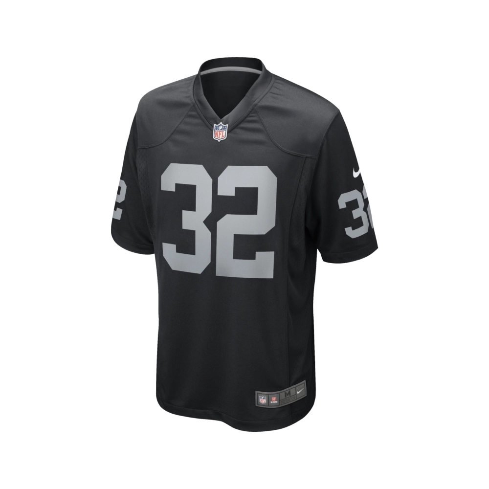 Mens Las Vegas Raiders Marcus Allen Black Game Retired Player Jersey