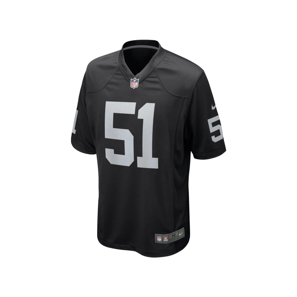 Mens Las Vegas Raiders Malcolm Koonce Black Game Jersey
