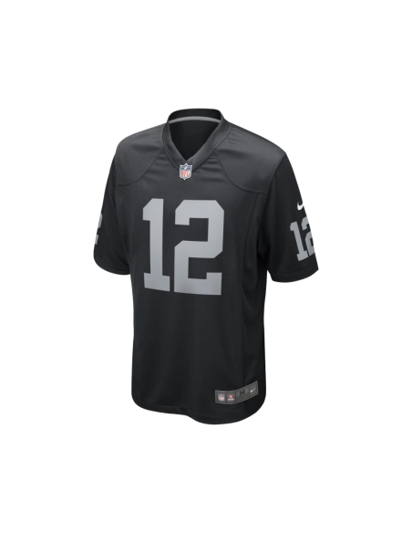 Mens Las Vegas Raiders Ken Stabler Black Game Retired Player Jersey