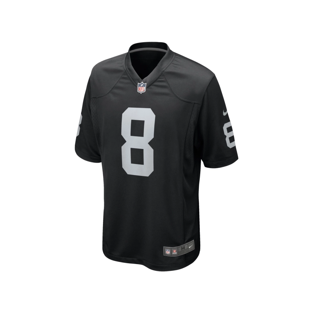 Mens Las Vegas Raiders Josh Jacobs Black Game Player Jersey