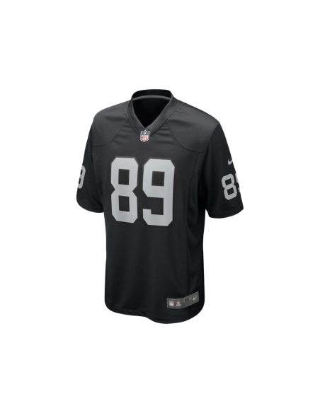Mens Las Vegas Raiders Brock Bowers Black 2024 NFL Draft First Round Pick Player Game Jersey