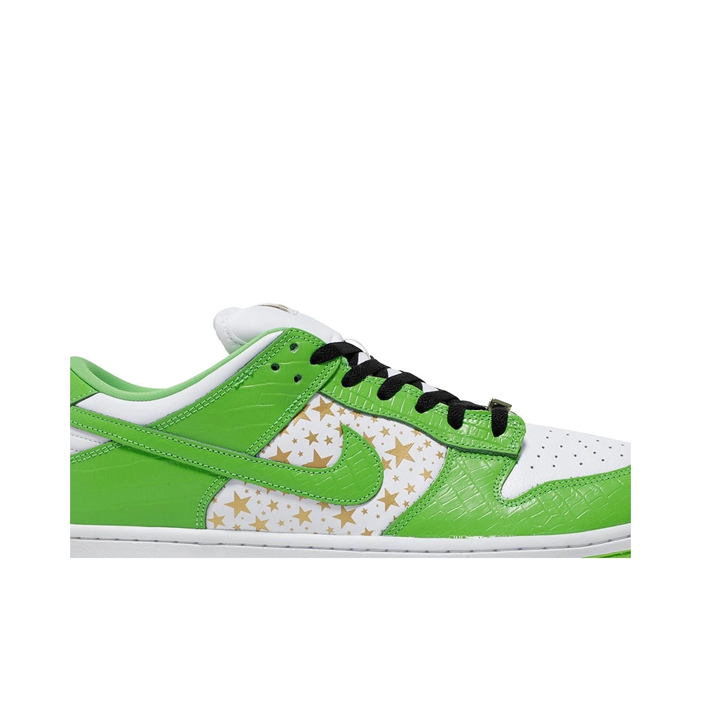 SUPREME X DUNK LOW OG SB QS MEAN GREEN,Dunk SB,NIKE SHOES Reps