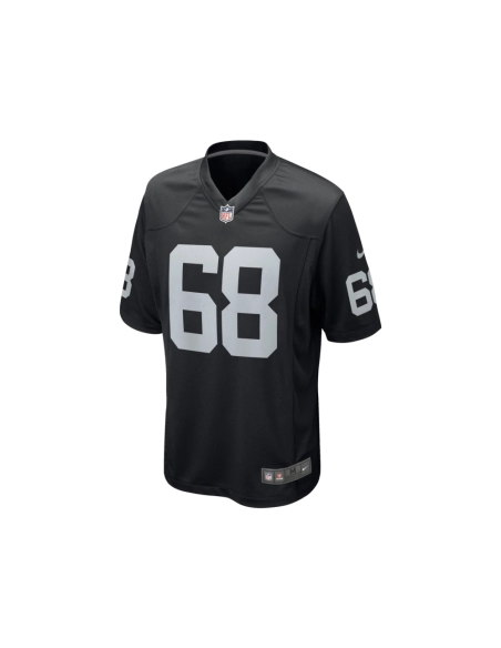 Mens Las Vegas Raiders Andre James Black Game Jersey