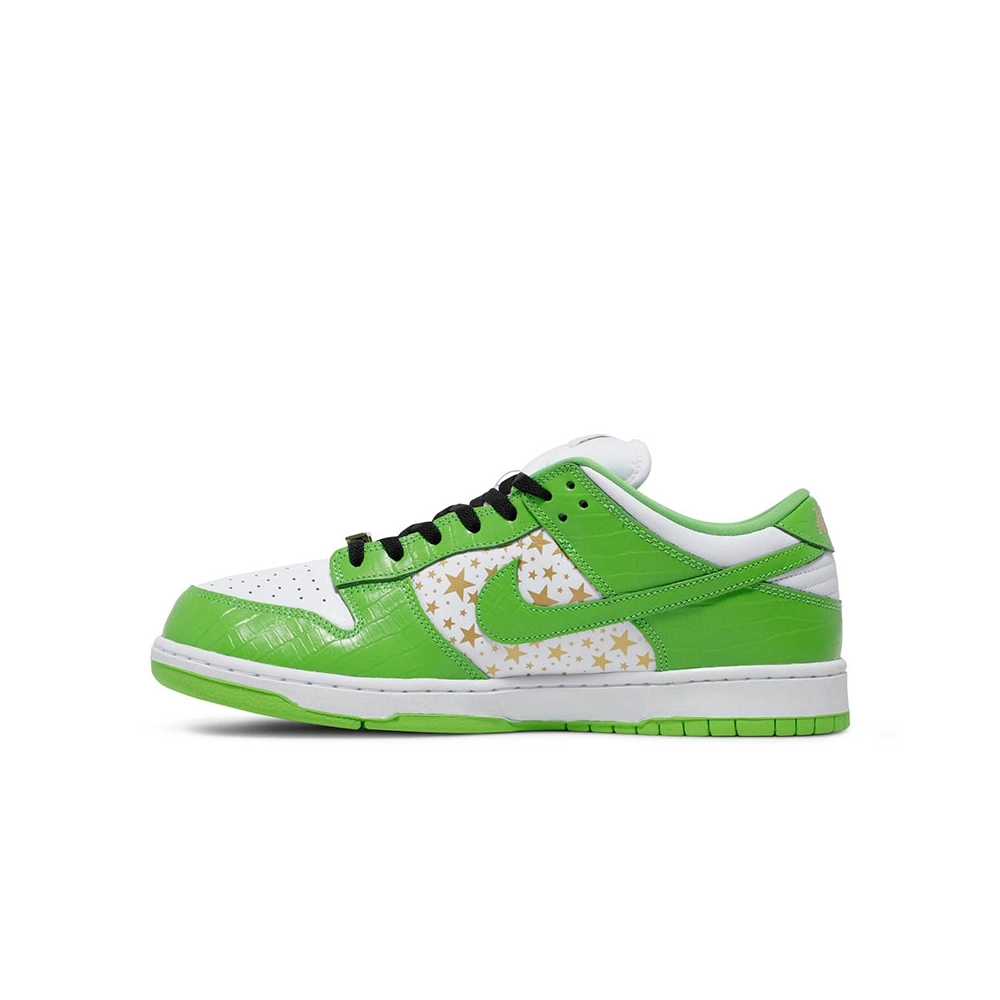 SUPREME X DUNK LOW OG SB QS MEAN GREEN,Dunk SB,NIKE SHOES Reps