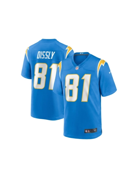 Mens Los Angeles Chargers Will Dissly Powder Blue Game Jersey