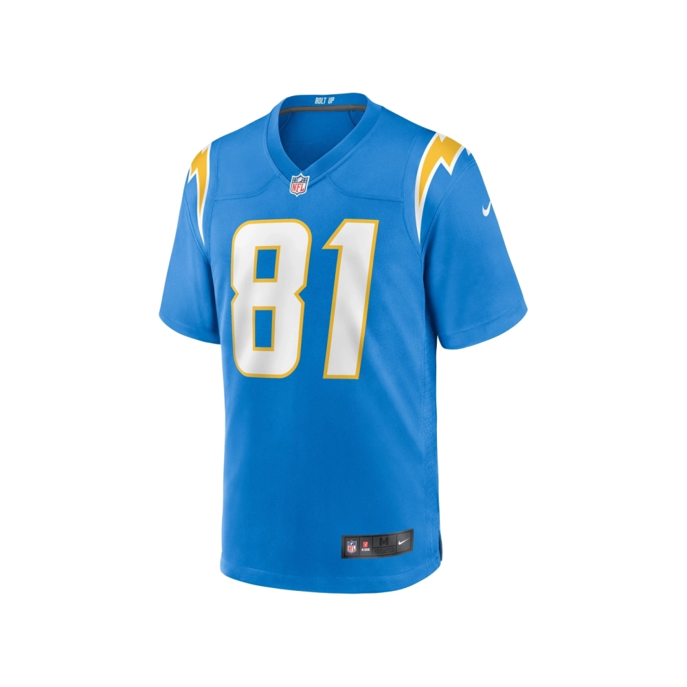 Mens Los Angeles Chargers Will Dissly Powder Blue Game Jersey