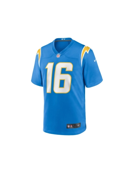 Mens Los Angeles Chargers Tyler Johnson Powder Blue Team Game Jersey