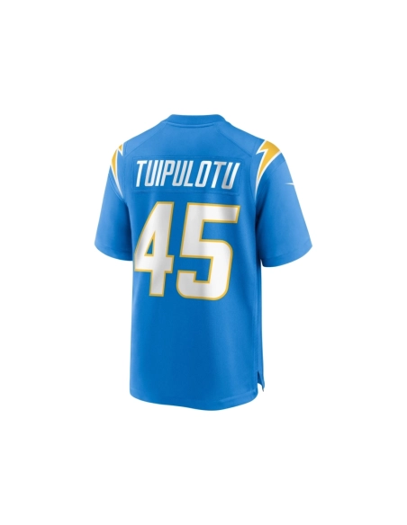 Mens Los Angeles Chargers Tuli Tuipulotu Powder Blue Team Game Jersey