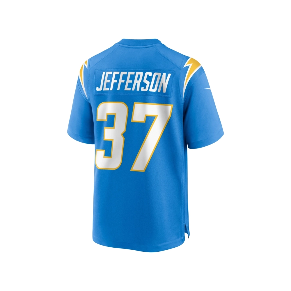 Mens Los Angeles Chargers Tony Jefferson Powder Blue Team Game Jersey