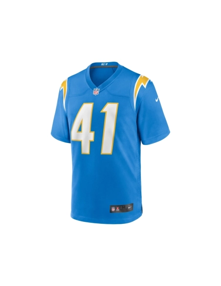 Mens Los Angeles Chargers Thomas Harper Powder Blue Team Game Jersey