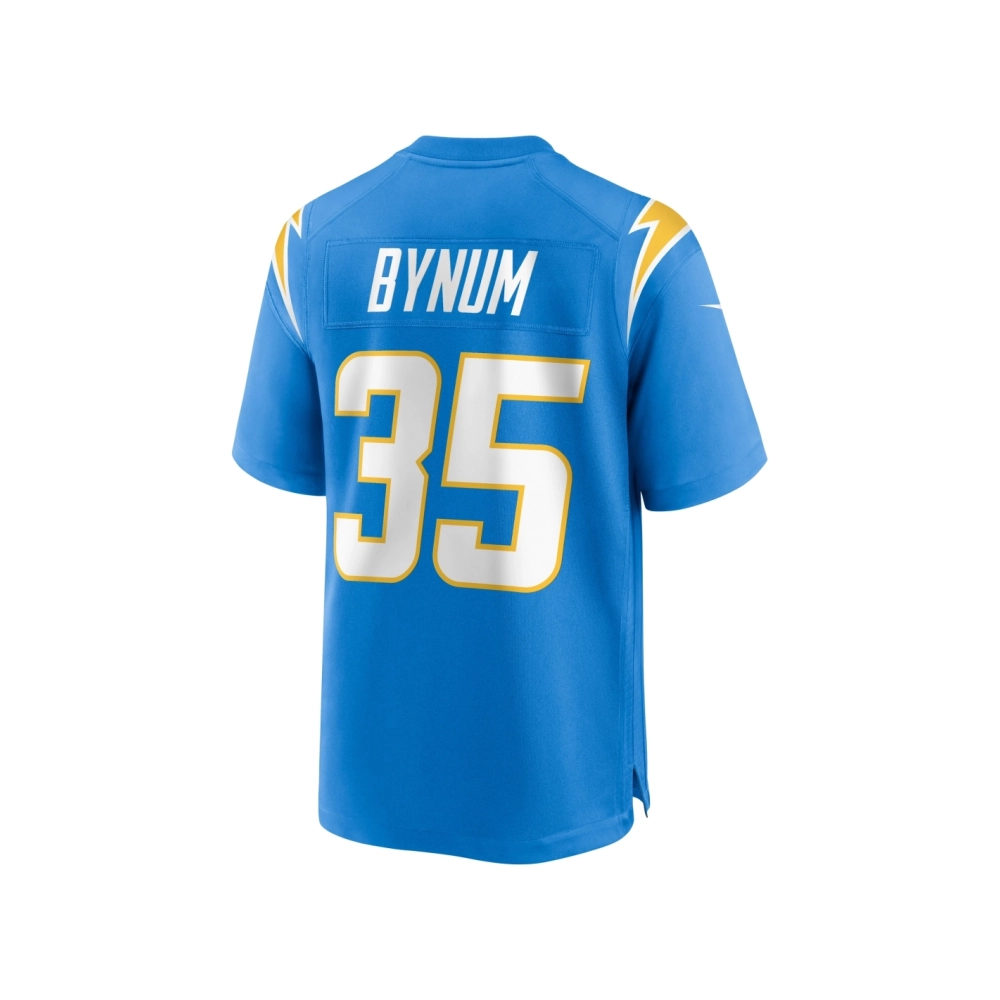 Mens Los Angeles Chargers Terrell Bynum Powder Blue Team Game Jersey