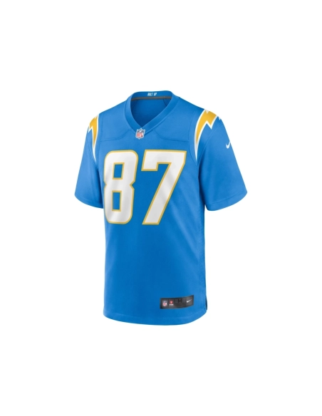 Mens Los Angeles Chargers Simi Fehoko Powder Blue Game Jersey