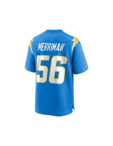 Mens Los Angeles Chargers Shawne Merriman Powder Blue Game Retired Player Jersey