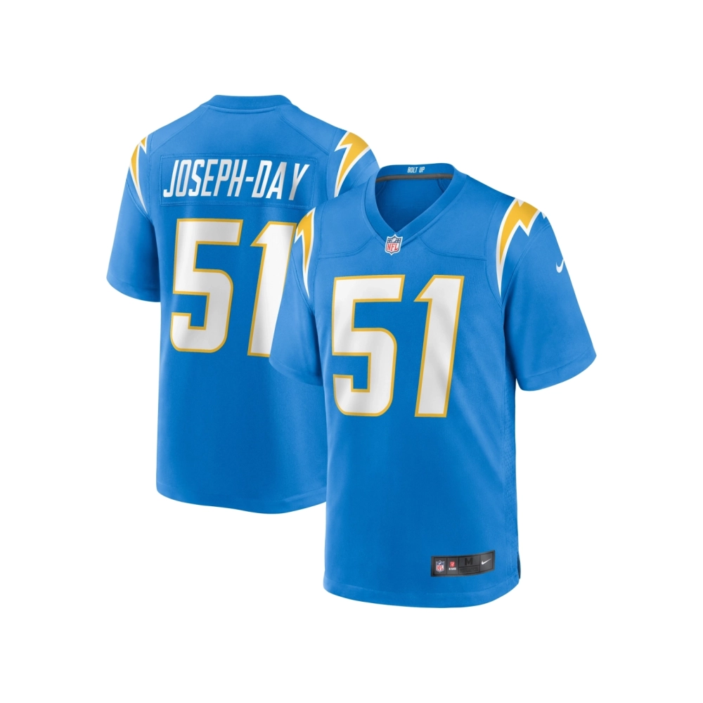 Mens Los Angeles Chargers Sebastian Joseph-Day Powder Blue Game Player Jersey