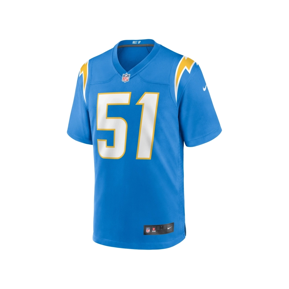 Mens Los Angeles Chargers Sebastian Joseph-Day Powder Blue Game Player Jersey