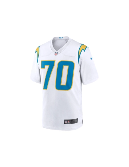Mens Los Angeles Chargers Rashawn Slater White Game Jersey