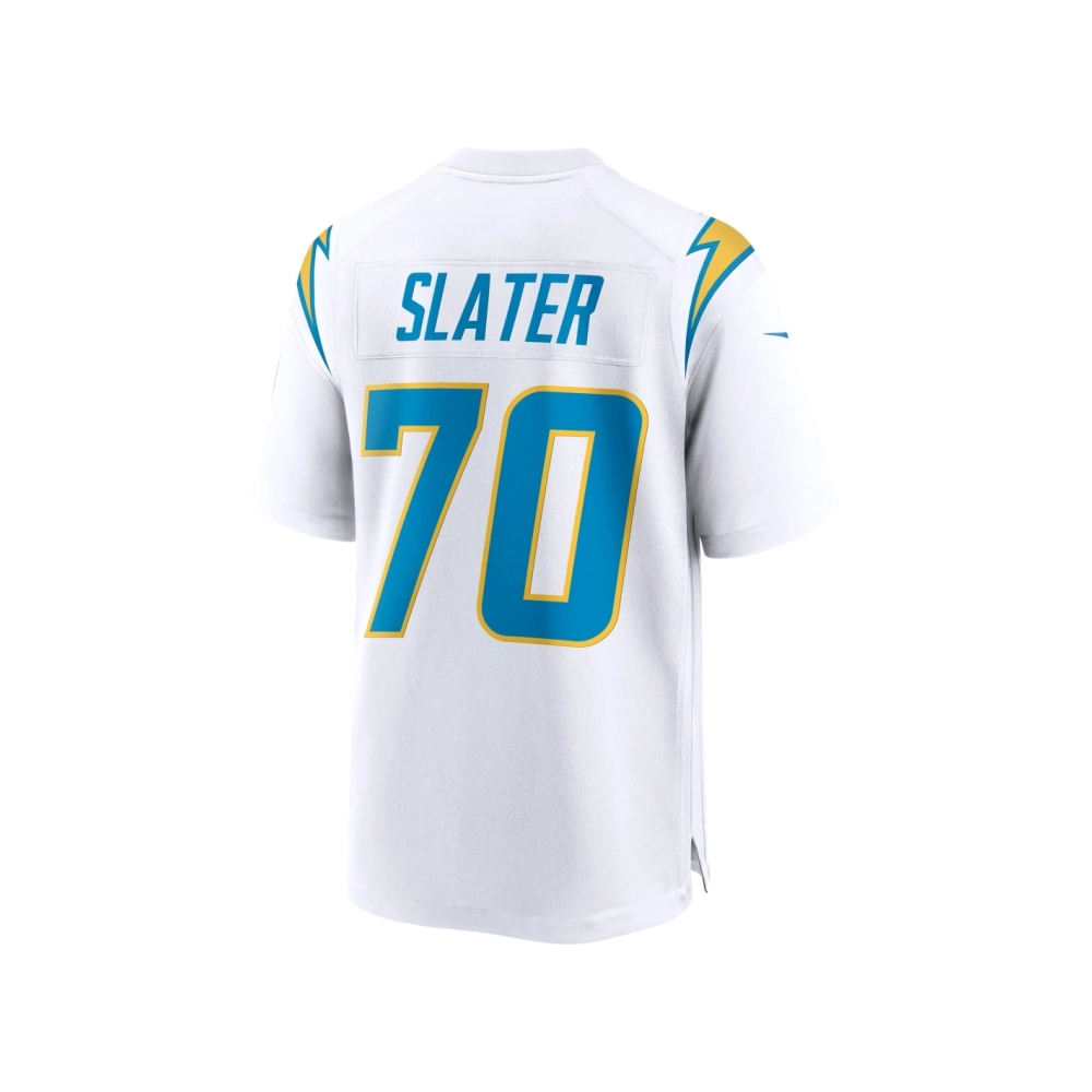 Mens Los Angeles Chargers Rashawn Slater White Game Jersey