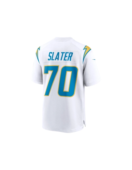 Mens Los Angeles Chargers Rashawn Slater White Game Jersey
