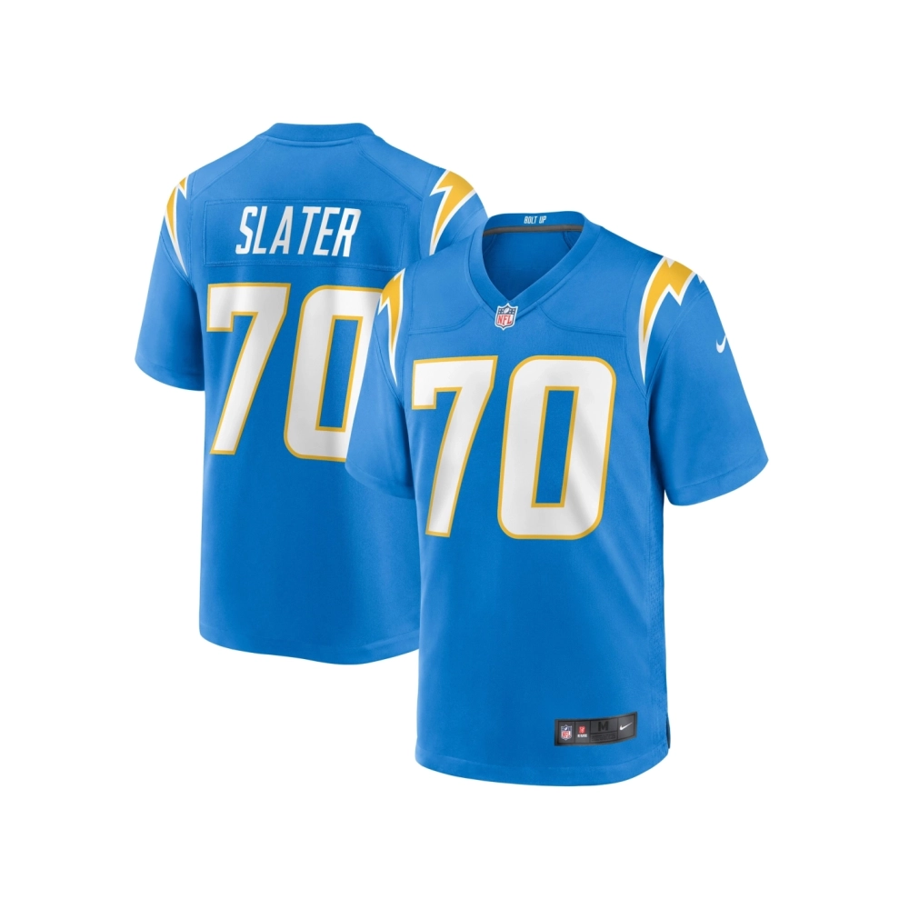Mens Los Angeles Chargers Rashawn Slater Powder Blue Game Jersey