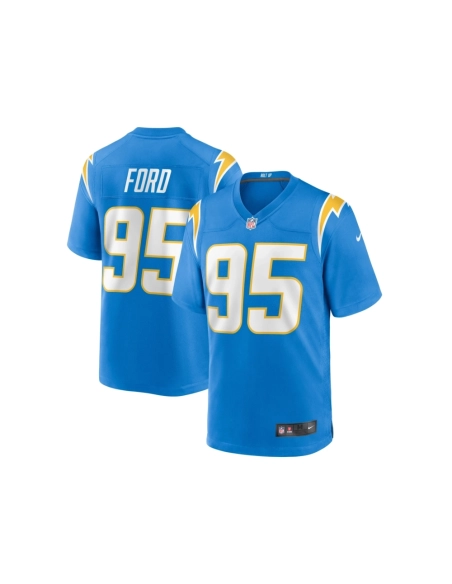 Mens Los Angeles Chargers Poona Ford Powder Blue Game Jersey