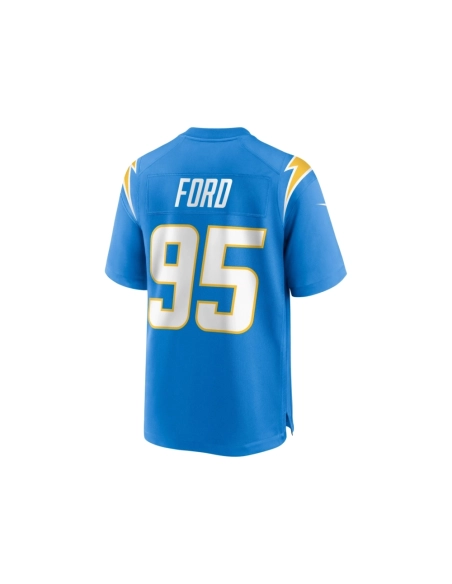 Mens Los Angeles Chargers Poona Ford Powder Blue Game Jersey