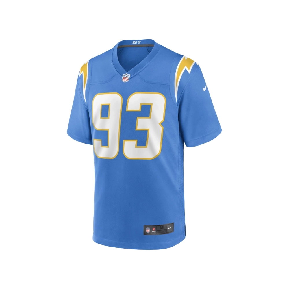 Mens Los Angeles Chargers Otito Ogbonnia Powder Blue Game Player Jersey