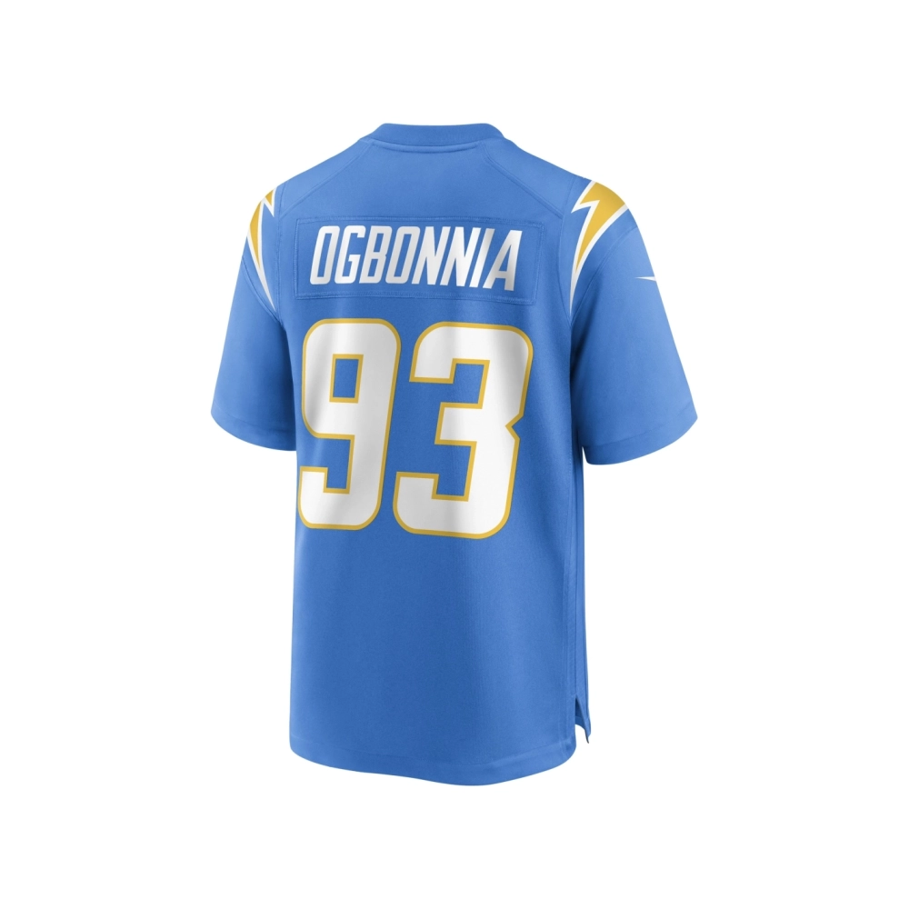 Mens Los Angeles Chargers Otito Ogbonnia Powder Blue Game Player Jersey