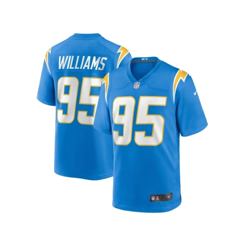 Mens Los Angeles Chargers Nicholas Williams Powder Blue Team Game Jersey