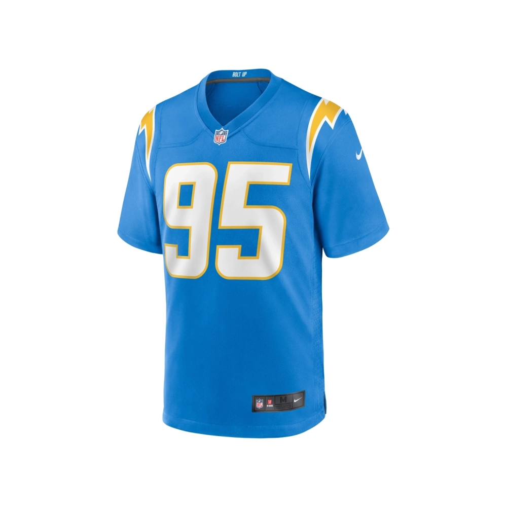 Mens Los Angeles Chargers Nicholas Williams Powder Blue Team Game Jersey